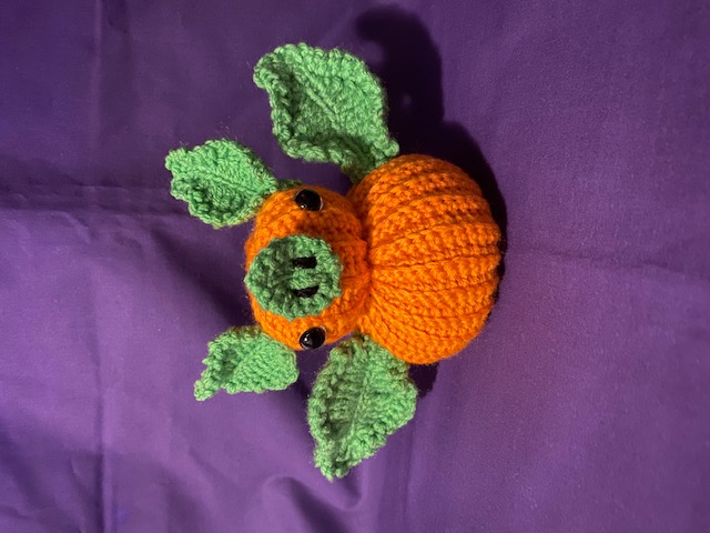 Pumpkin Bat Amigurumi