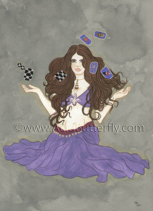 Thursday's Orchid (Gypsy Fortune Teller)