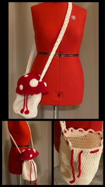 Mushroom bag/purse